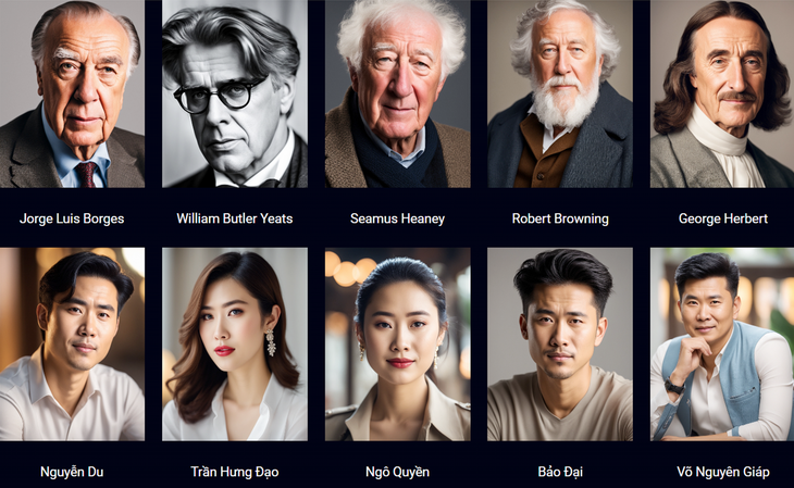 Vào AI Chat, hết hồn với kiểu tùy tiện dùng hình ảnh danh nhân Việt